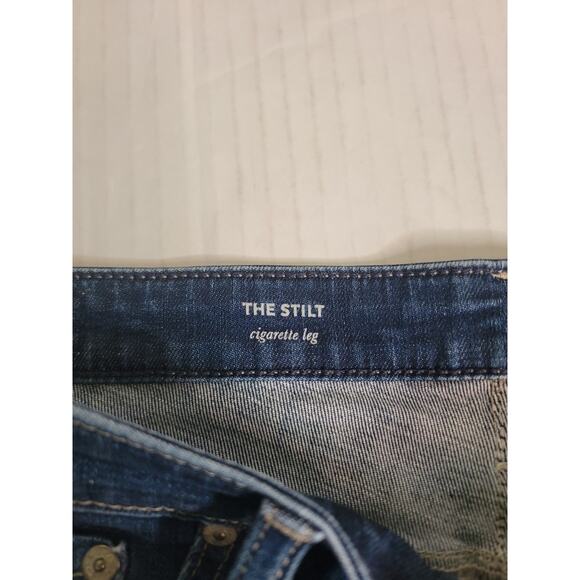 Adriano Goldschmied Jeans Womens Sz 29 The Stilt Cigarette Leg Stretch Mid Rise - Picture 8 of 11